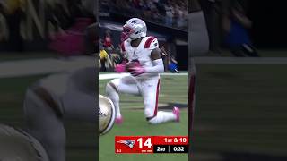 Kayshon Boutte to the end zone for the second time this half!! 📺: CBS #shorts #patriots #nfl