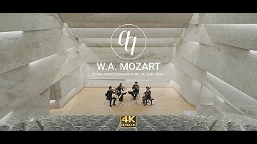 Adelphi Quartet - W.A. Mozart: String Quartet G Major K.387: 4. Molto Allegro