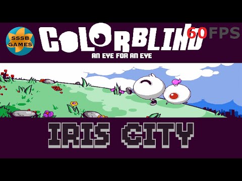 Colorblind - An Eye For An Eye: Iris City All Levels + All Coins , iOS/Android Walkthrough