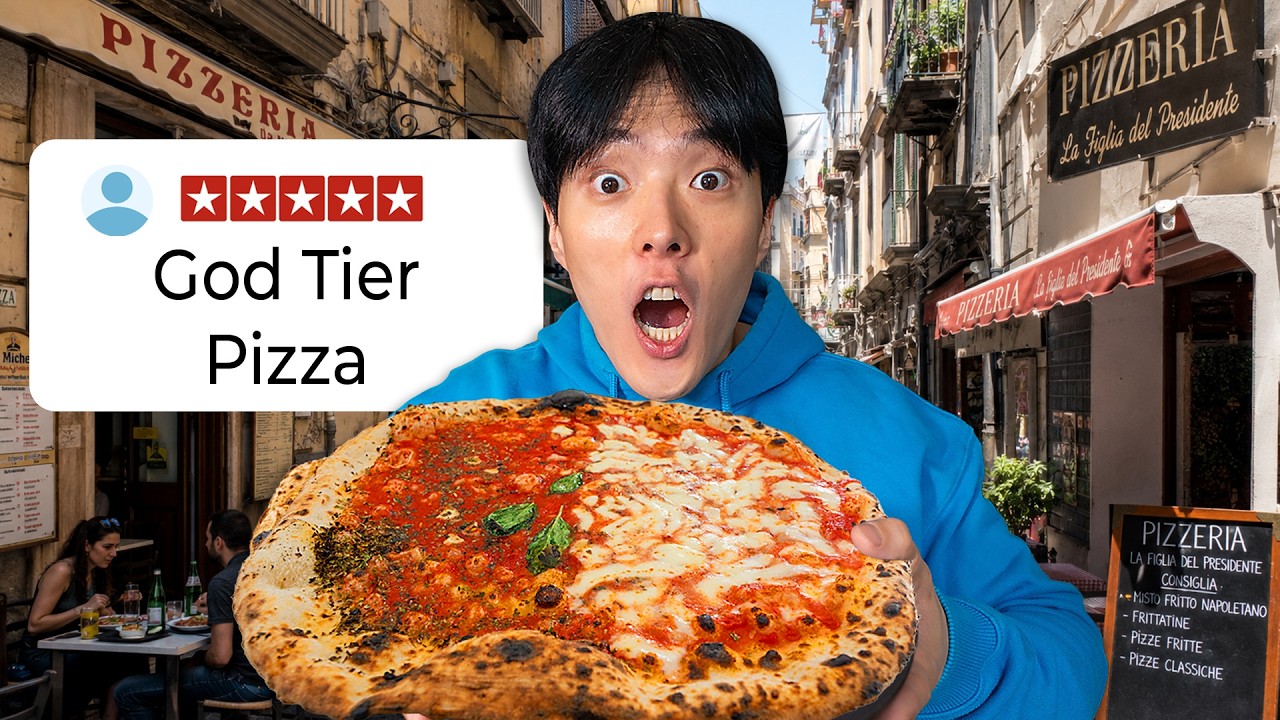 I Tried the World's Best Pizza in Italy.