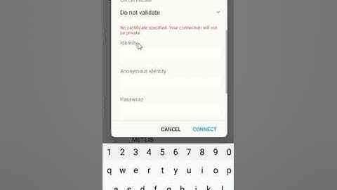 How to connect Android 10 phone with eduroam.