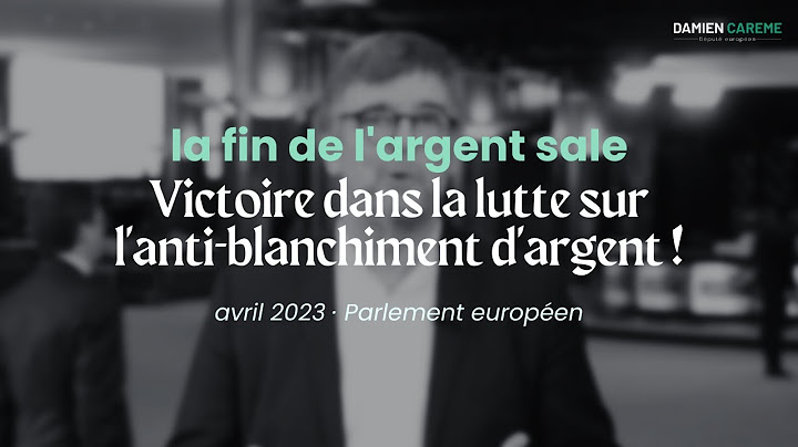 La fin de l'argent sale ? Retour sur le vote du règlement anti-blanchiment d'argent au Parlement 🇪🇺!