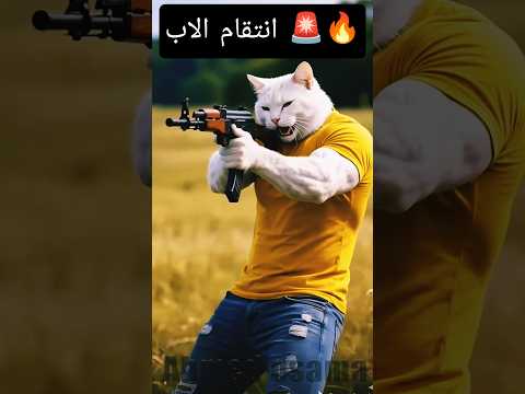 القطة المظلومة في السجن والأب قرر الانتقام    