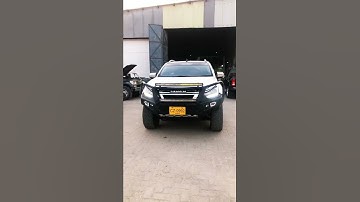 Isuzu DMax upgrade! AFN4X4 Bullbar and rear bumper. Crafted like no other.