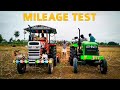 MASSEY FERGUSON 7250 vs INDOFARM 3048 DI mileage test in heavy dry land