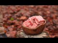A5 Japanese Wagyu on Campfire 🔥 | Autumn Forest Outdoor Cooking ASMR #food #cooking