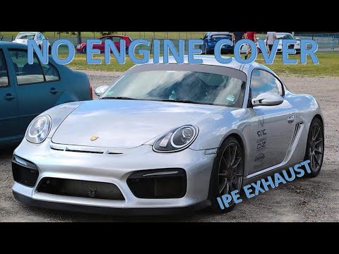 What Happens When You Remove The Engine Cover Raw Drive Porsche 987 Cayman S