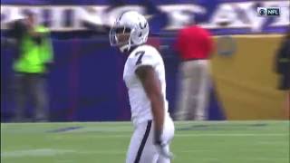 Raiders punter marquette king gets to show off his version of ray
lewis' dance in baltimore! the oakland take on baltimore ravens during
week 4 o...