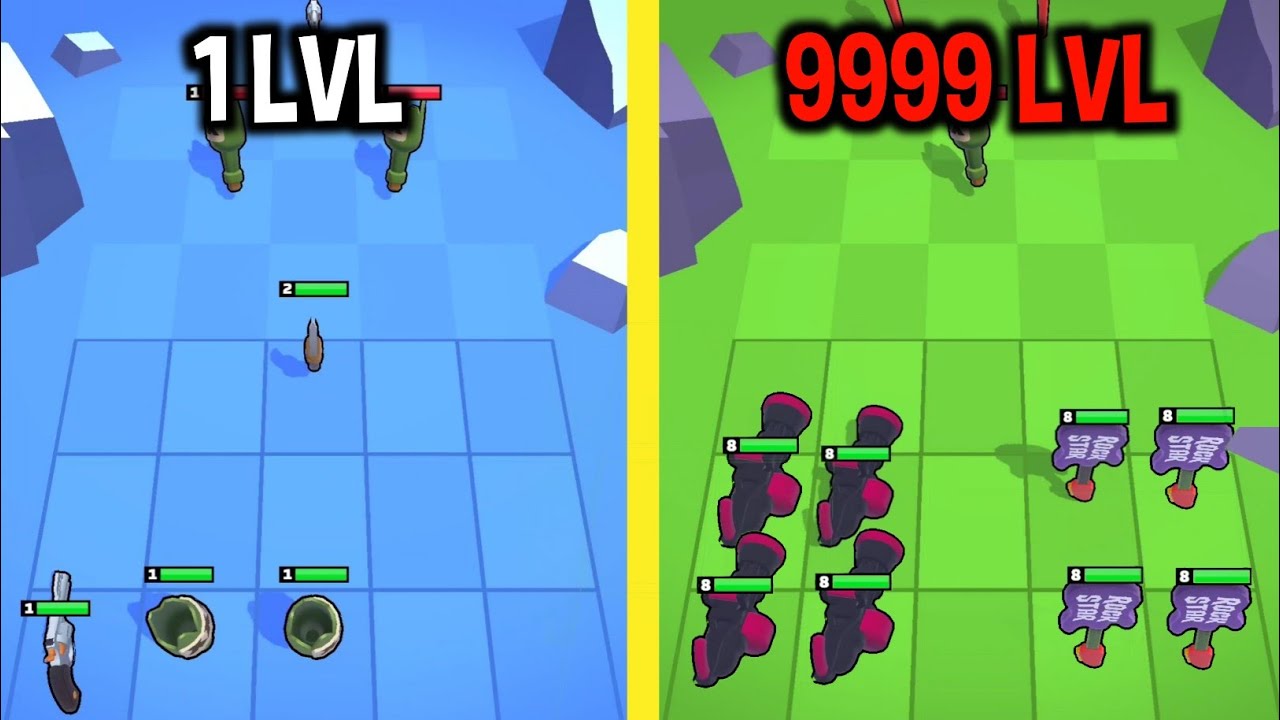 MAX LEVEL in Poly Merge Game - YouTube