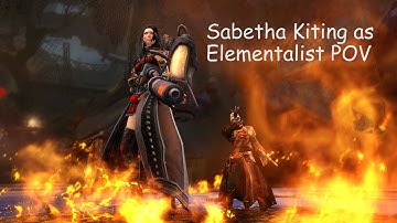 [GW2] Elementalist Kiting @ Sabetha