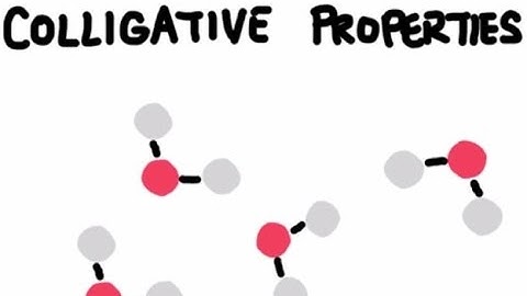 Colligative Properties