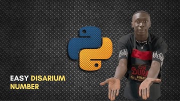 Easy To check Disarium Python  | Python Tutorial For Beginners | #mrlazyprogrammer  #mr #python