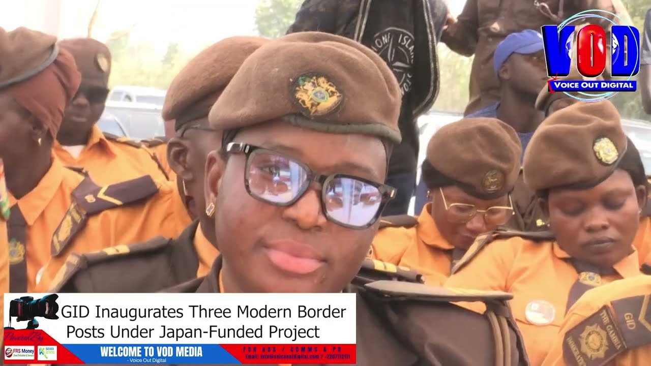 Gambia Inaugurates Three Modern Border Posts Under Japan-Funded Project