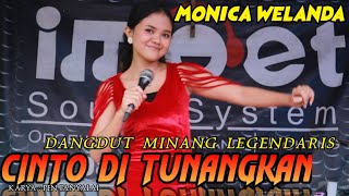 MONICA WELANDA-CINTO DI TUNANGKAN-DANGDUT MINANG LEGENDARIS