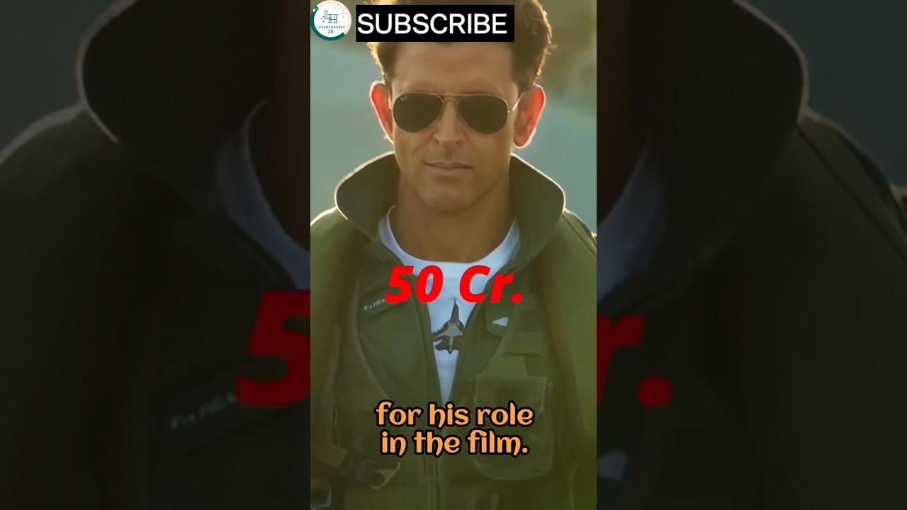 Actor Fees in 'Fighter' Movie Revealed! | Fighter Movie Budget | Hrithik Roshan