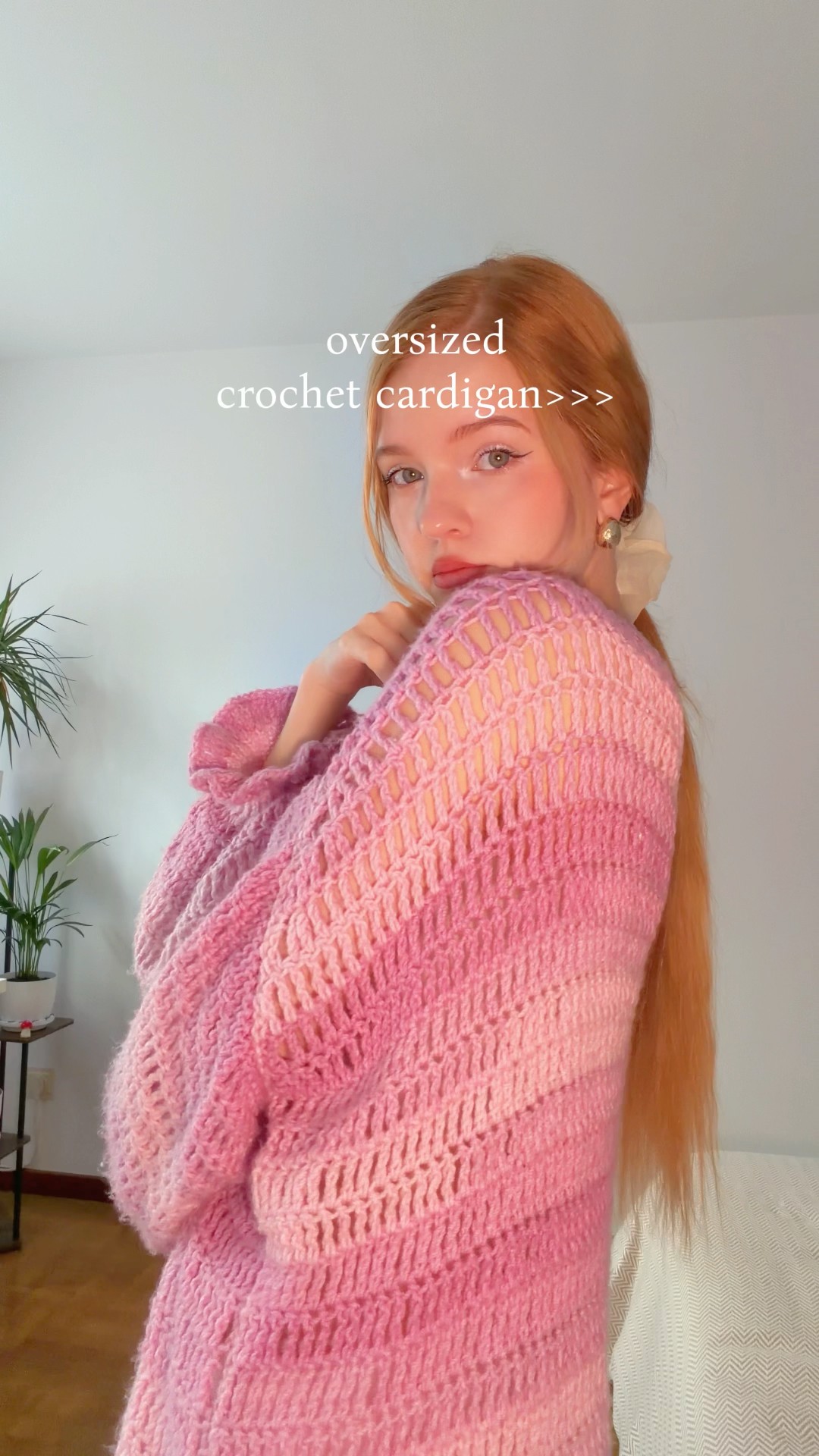 Oversized crochet cardigan 😍 - YouTube
