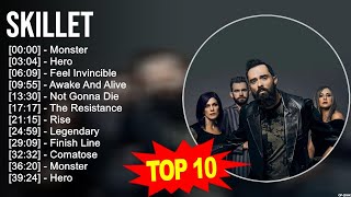 Skillet 2023 MIX ~ Top 10 Best Songs ~ Greatest Hits ~ Full Album