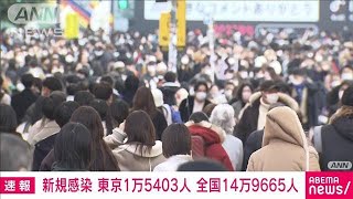 【速報】新型コロナ新規感染　東京1万5403人　全国14万9665人　厚労省(2022年12月25日)