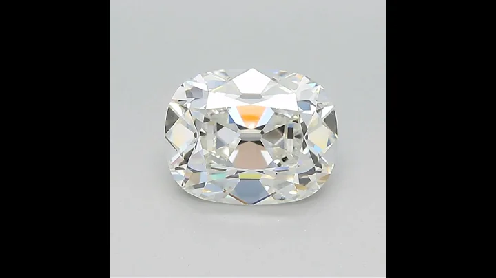 2 Carat Elongated Old Mine Cushion Cut Natural Diamond (G color & VS2 clarity)