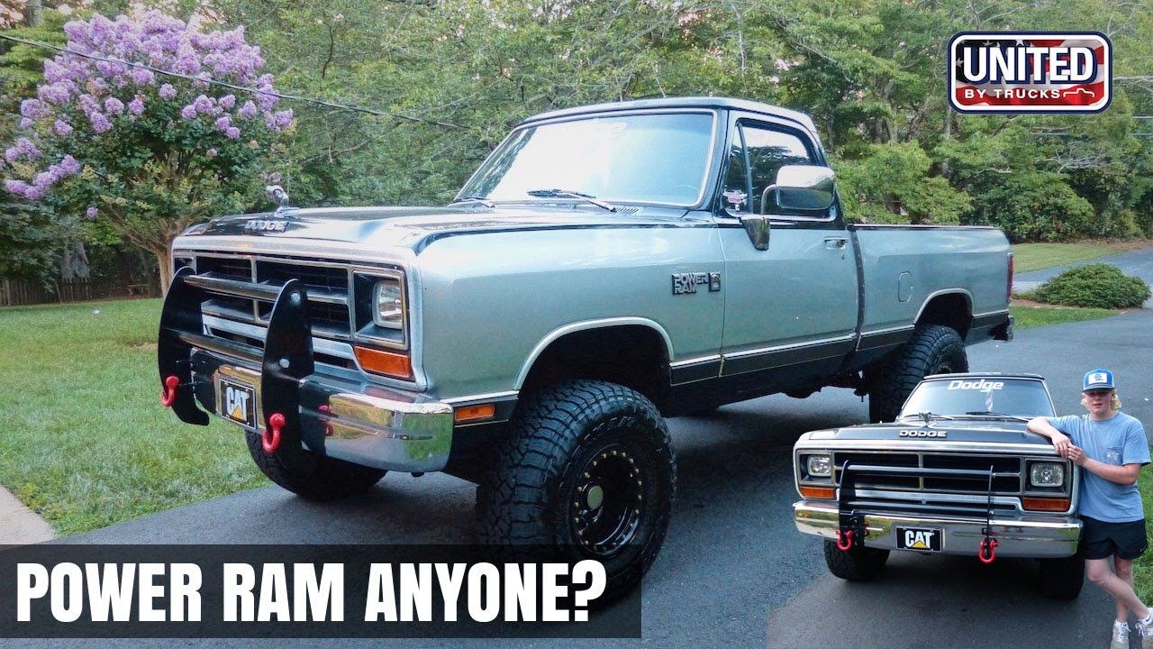 17 YEAR OLD DAILY DRIVES A SHORTBED, FIRST GEN DODGE POWER RAM 4x4 #