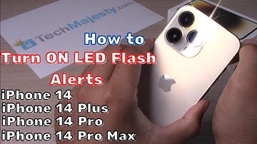 How to Enable LED Flash for Alerts (Notifications) iPhone 14/14 Plus/iPhone 14 Pro/iPhone 14 Pro Max