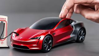 Unboxing of Tesla Roadster 💖 Diecast Model Car