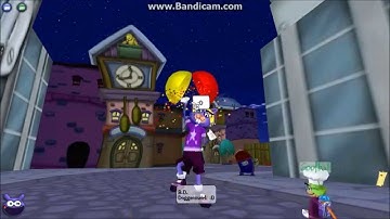 Toontown - Maxing throw.
