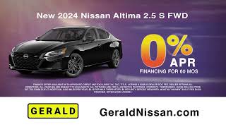 Spring Savings going on now at GERALD Nissan of North Aurora!