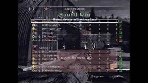 Call Of Duty 4 - Search and Destroy - Airstrike 1 - SnD  Countdown