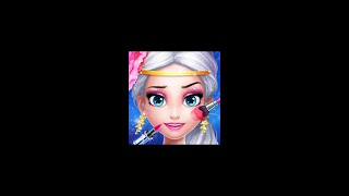 Ice princess makeup fever👸🏰 | makeup & dress up game screenshot 2