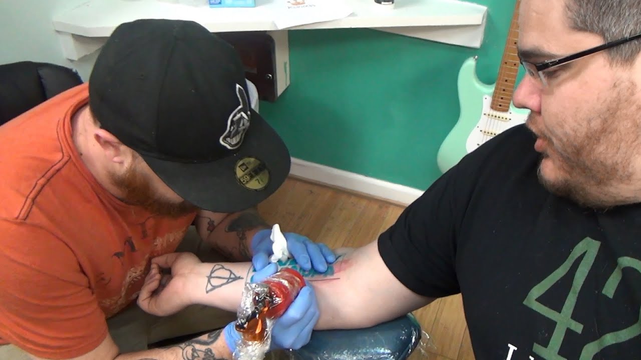 GETTING TATTOOS! (PART ONE) - YouTube