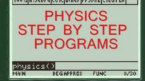 Stress & Strain Solved on TI-89 | Every Step Physics