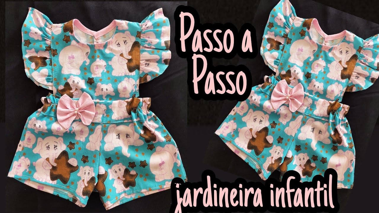 COMO FAZER MACAQUINHO JARDINEIRA INFANTIL (MODELAGEM E COSTURA)