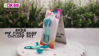 OKBB Product Showcase: Baby cutlery set with travel case!