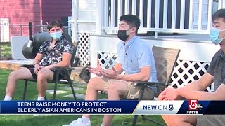 Mass. teens raise $4,000 to protect local elderly Asian Americans