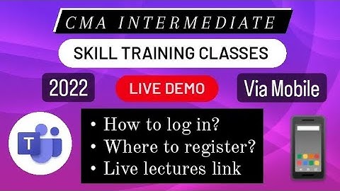 HOW TO ATTEND SKILL TRAINING CLASSES | 🛑LIVE DEMO