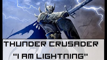 Diablo 3: Thunder Crusader, My Dream Build " I Am Lightning "