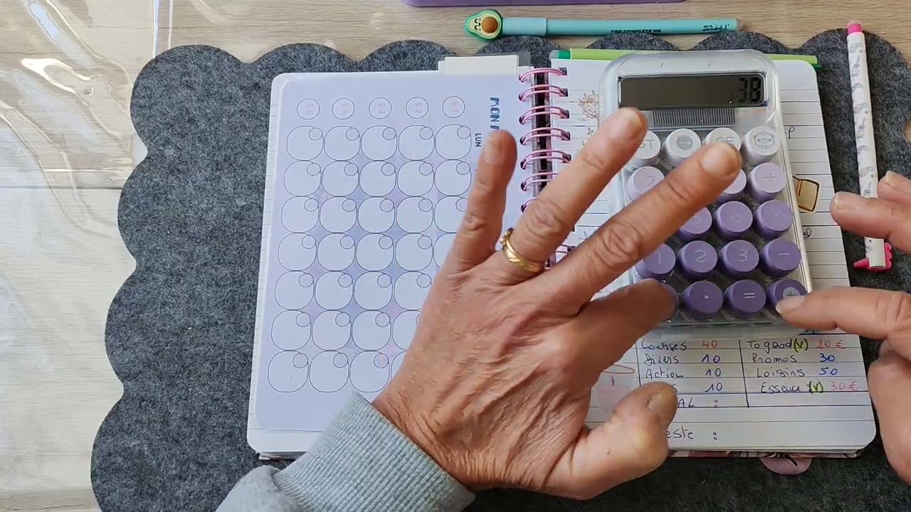 Budget prévisionnel du mois de mars