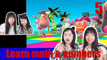 Math Tango | EP5 | Learn math, numbers, and collect monsters with Ella and Mommy