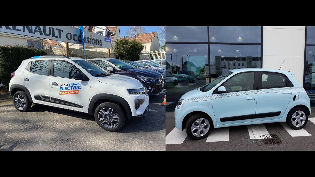 Dacia Spring ou Renault Twingo électrique à 100 €/mois, laquelle choisir ?