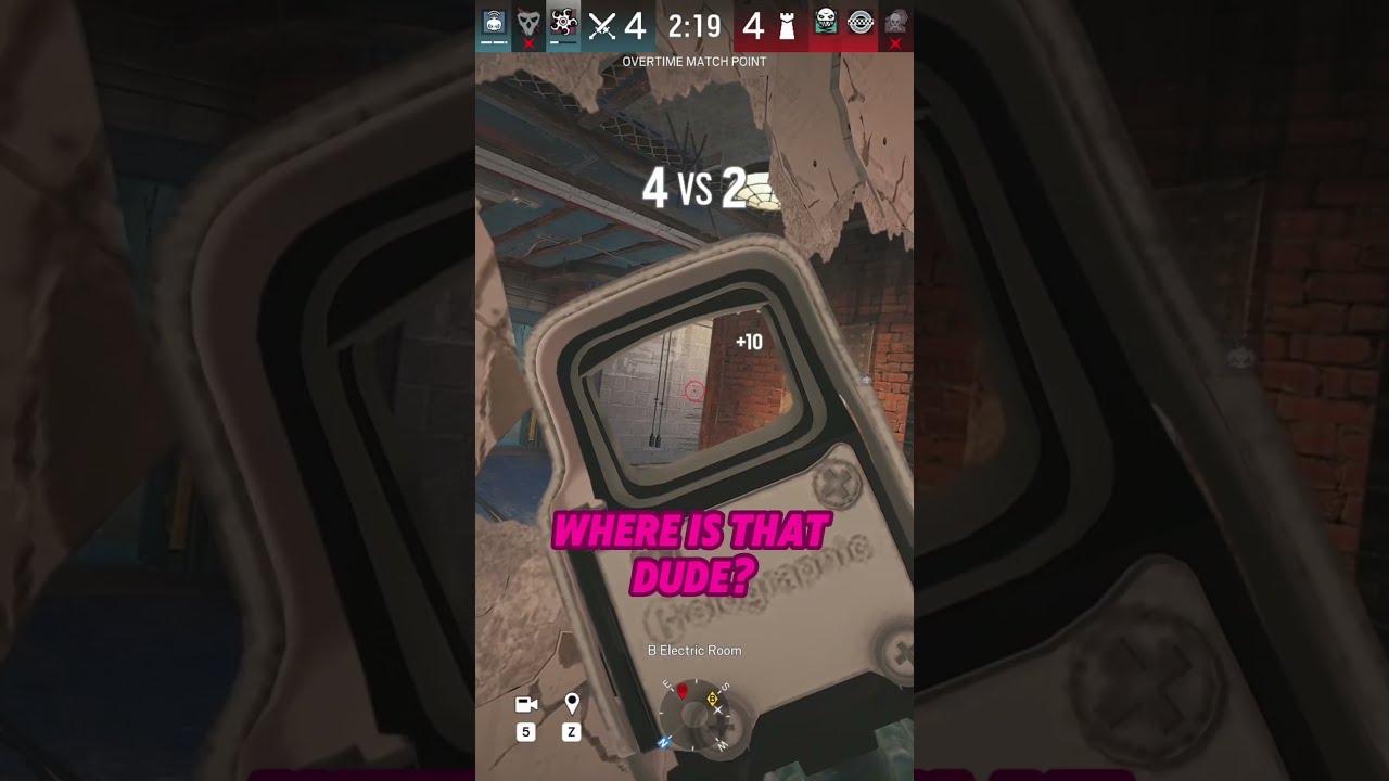 YEAR 1 SHOTGUN RUSH Shorts Rainbowsixsiege R6 Siege
