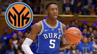 RJ Barrett | “Welcome To New York” | Draft Hype