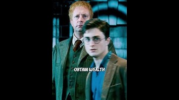 Why are Weasleys poor? #harrypotter #imissyousm