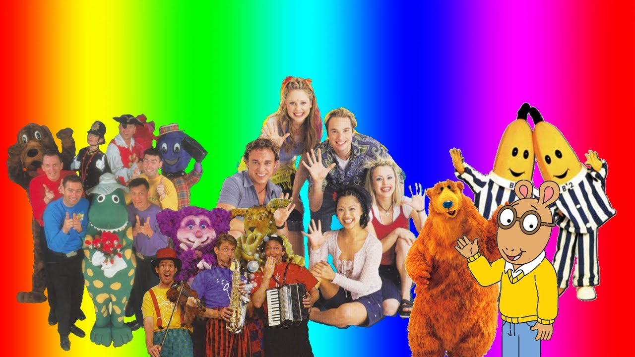 ABC FOR KIDS CHARACTERS SING: Episode #6 - "Living in a Rainbow" by Hi-5