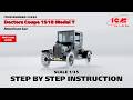 ICM | Doctors Coupe 1918 Model T American Car | Step by step instruction | Item 35830 | Scale 1/35