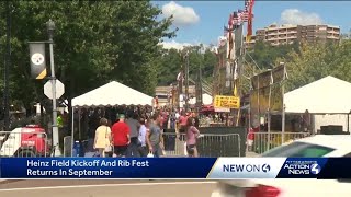 Heinz Field Kickoff and Rib Fest returns to Pittsburgh this year