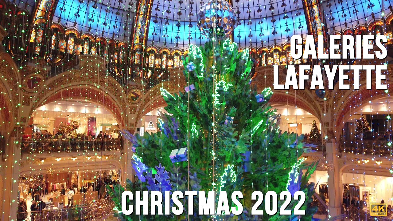 Louis Vuitton Does Christmas For Galeries Lafayette