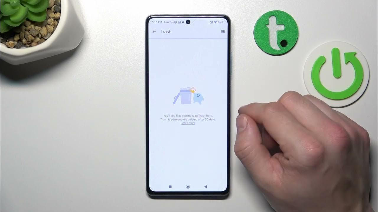 How to Find Recycle Bin on POCO X5 Pro Locate Trash Folder YouTube
