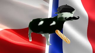 Polish Cow turns into French Cow