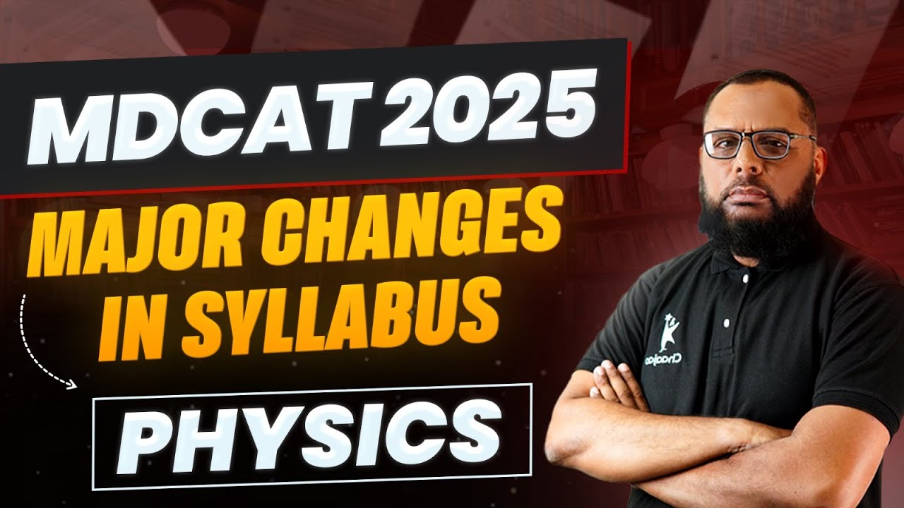 MDCAT 2025 Physics Syllabus | New Topics Added! - YouTube